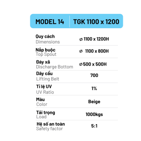 Bao Jumbo Ống | TKG-14