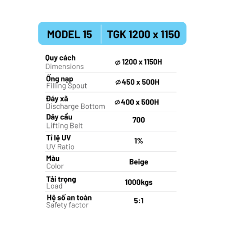 Bao Jumbo Ống| TKG-15