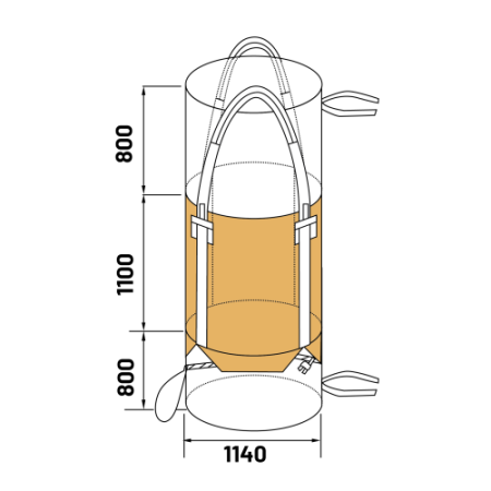 Bao Jumbo Ống| TKG-16