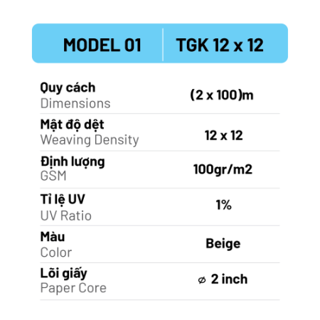 Vải địa kỹ thuật | TGK-01