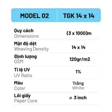Vải địa kỹ thuật | TGK-02